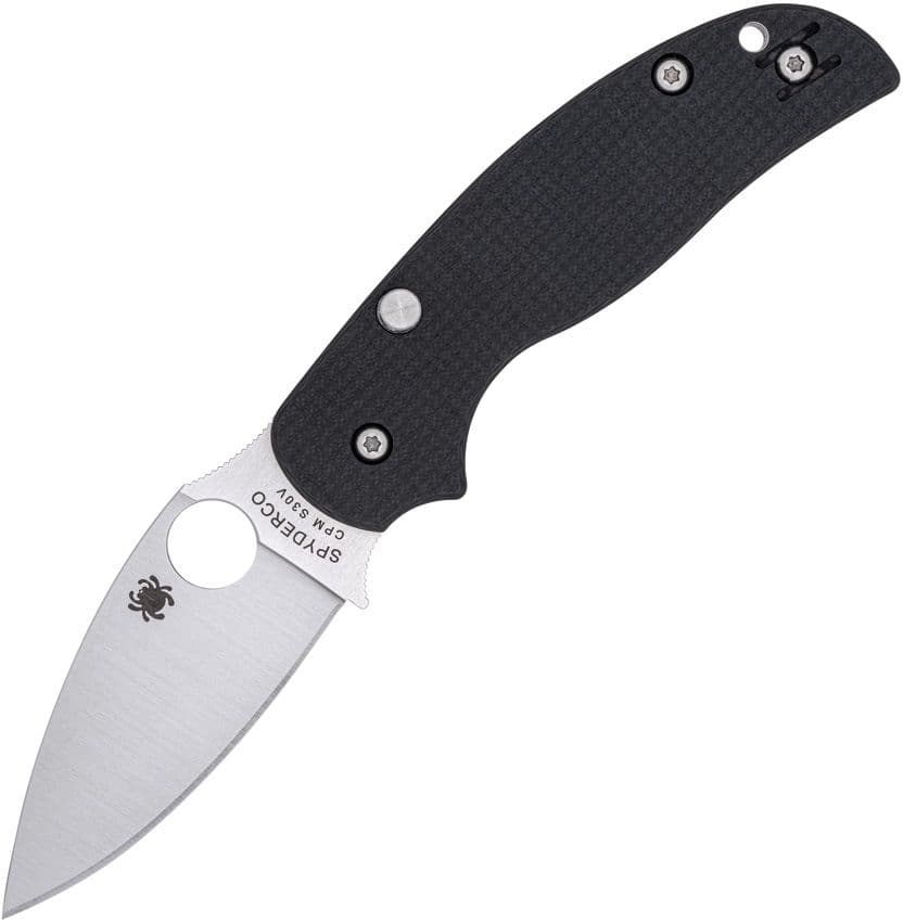 Sage 6, Peel-Ply Carbon Fiber/G10 Laminate Handle