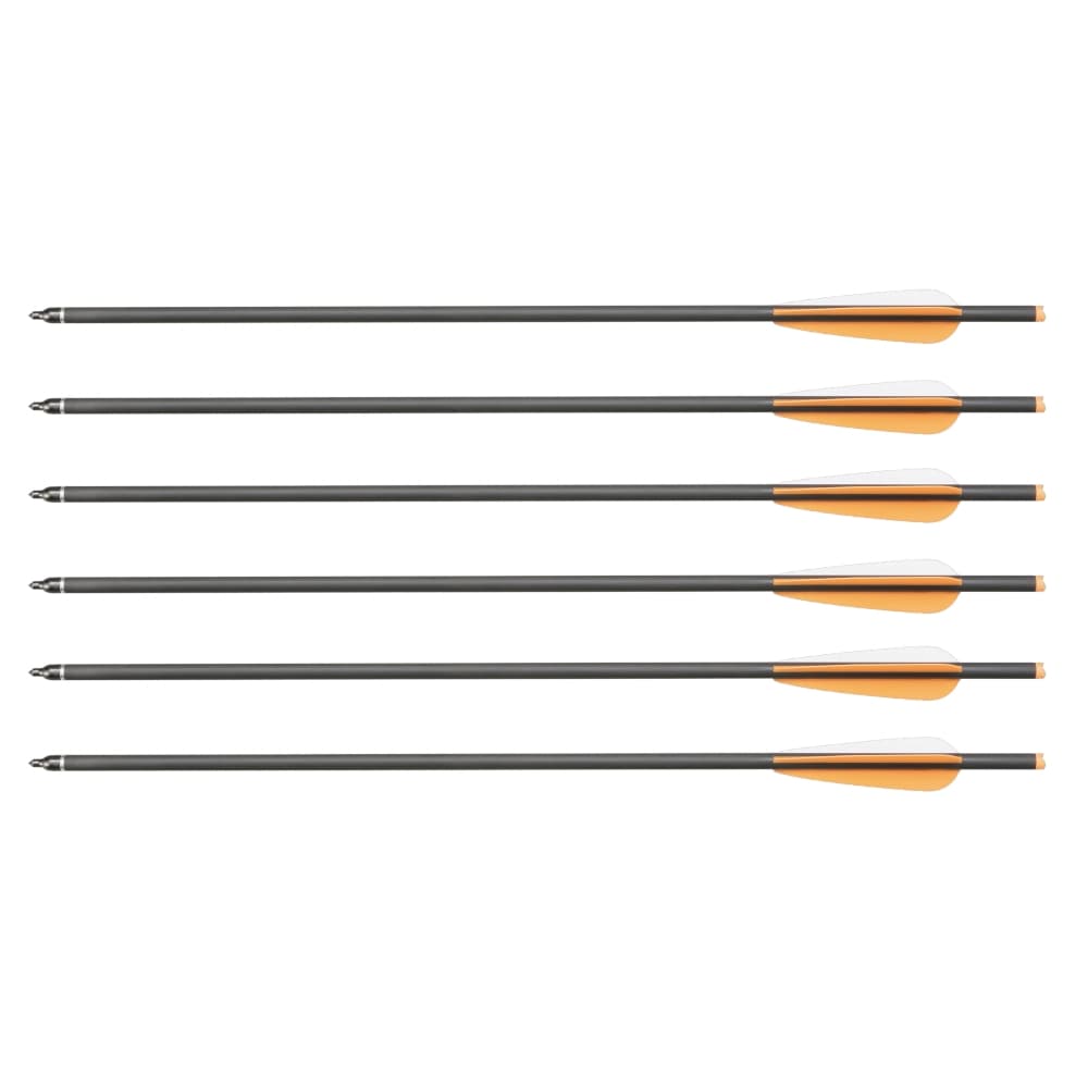 Carbon Ersatzpfeile Armbrust 6er Pack