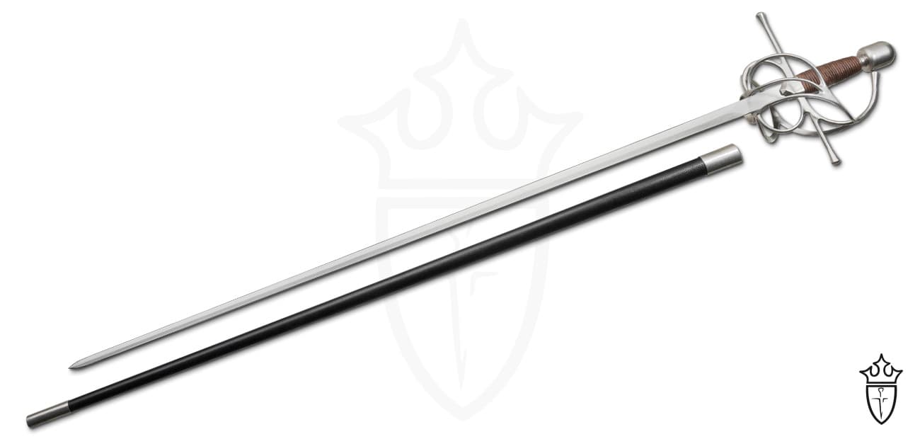 Rapier mit geschwungenem Griff