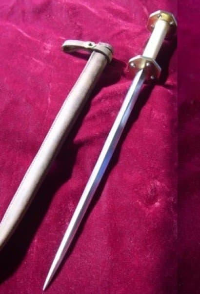 Warwick Dolch – Ende 15. Jahrhundert – quadratische Klinge