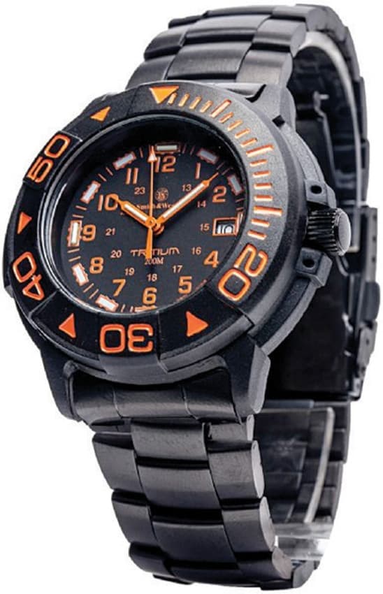 Taucheruhr Orange