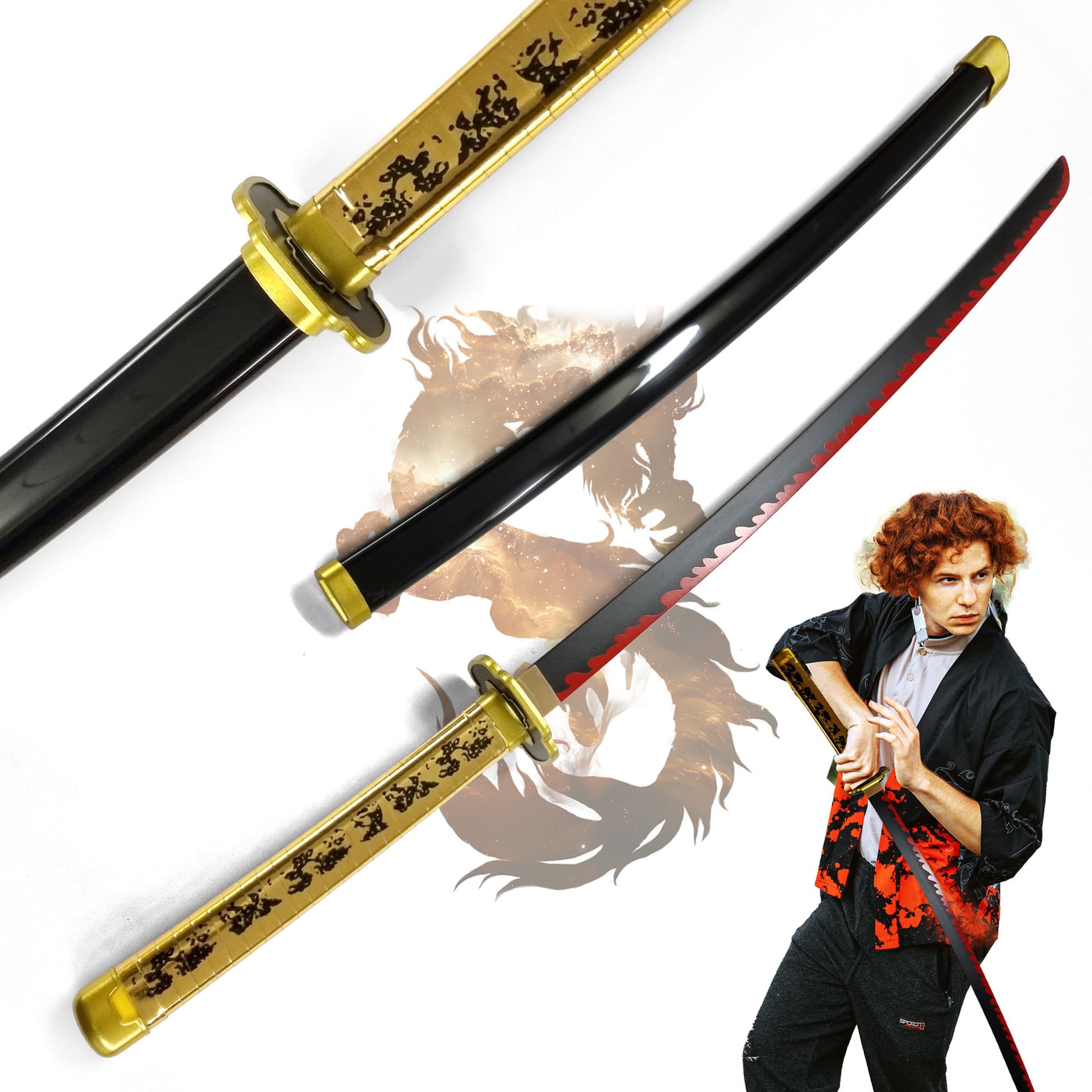 Demon Slayer: Kimetsu no Yaiba - Tsugikuni Yoriichi's Schwert, Holzversion