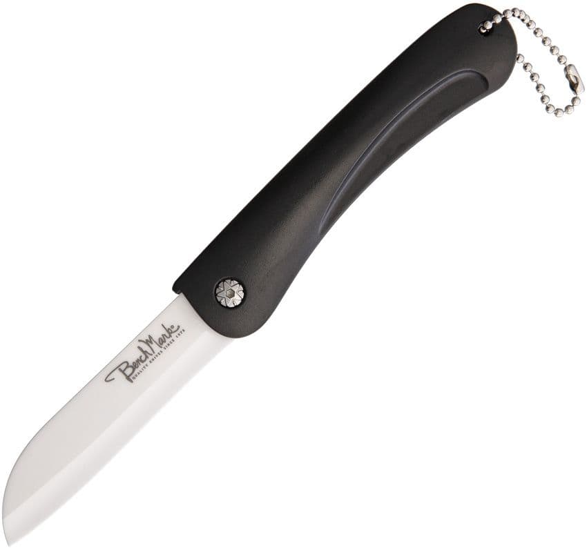 Keramik-Klappmesser mit schwarzem Griff