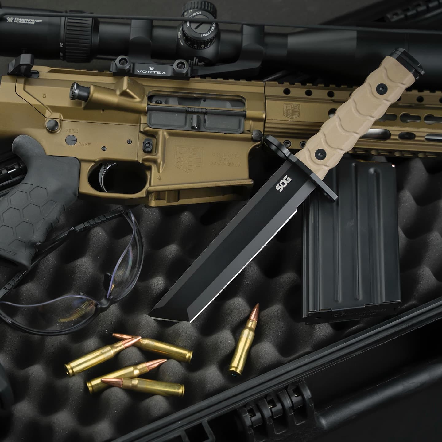 BAR15T Tanto Bayonet - FDE