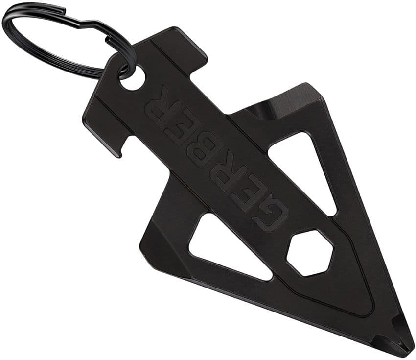 Broadhead Schlüsselanhänger Schwarz