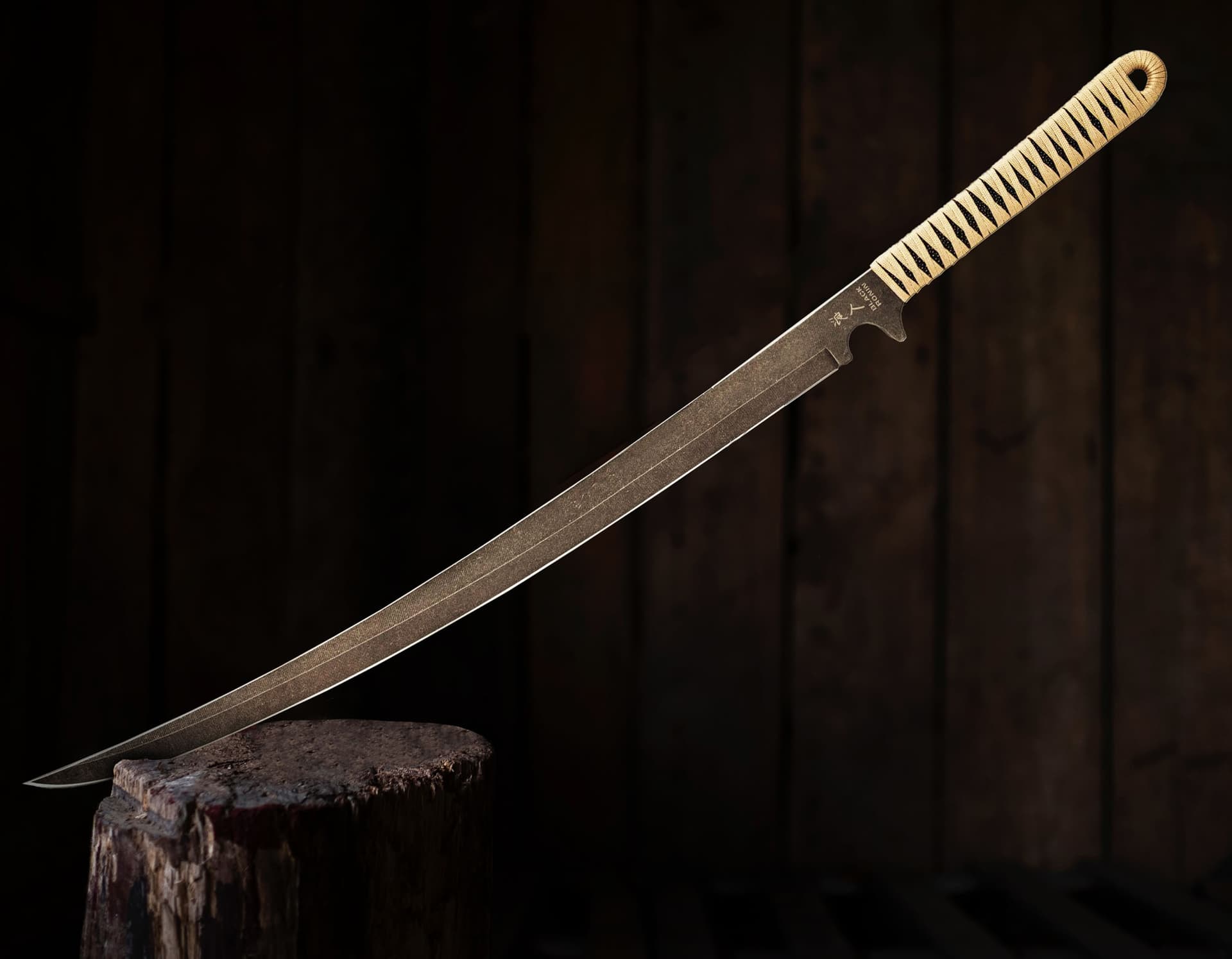 Black Ronin Combat Wakizashi mit Scheide