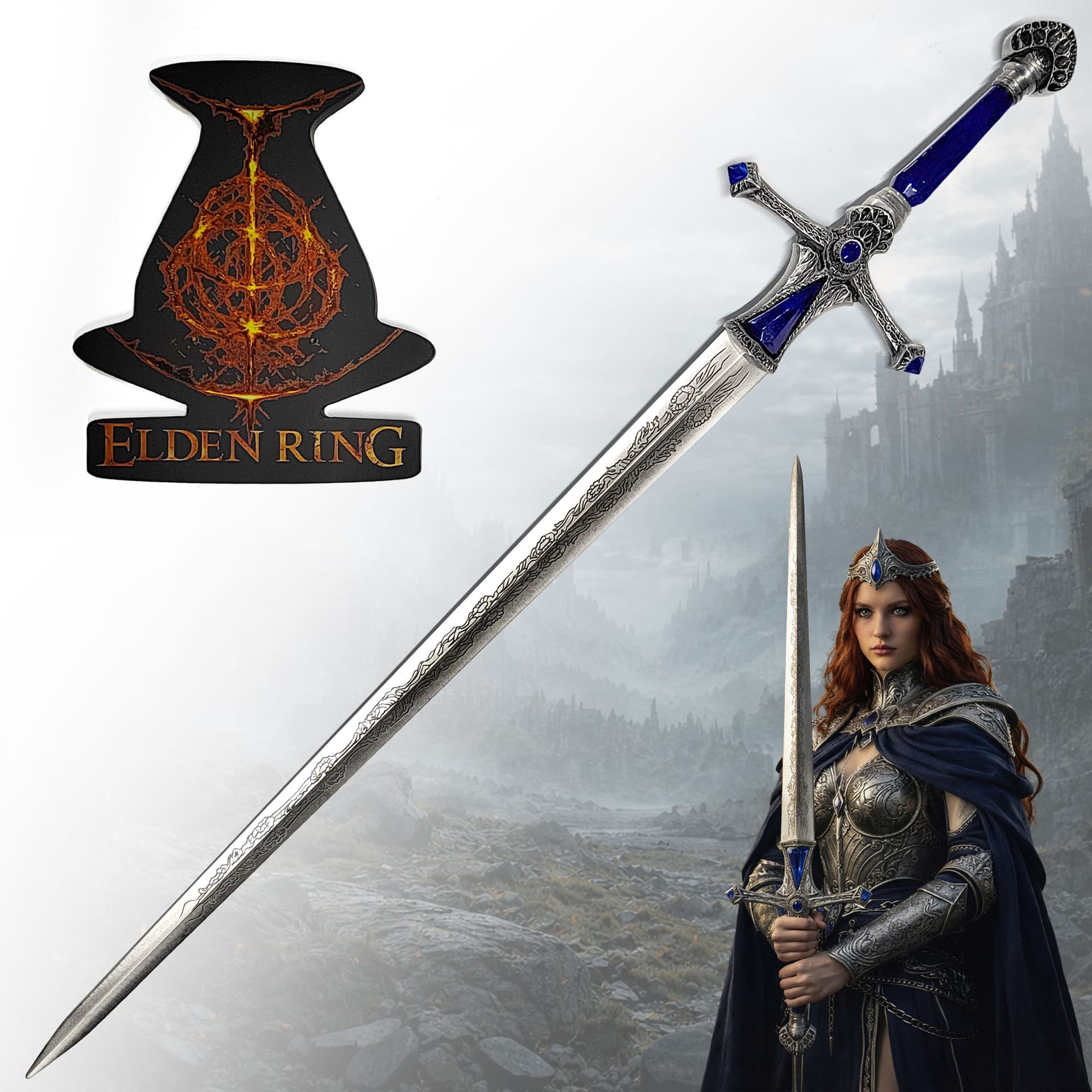 Elden Ring: Rellanas Zwillingsschwert mit Wandhalter