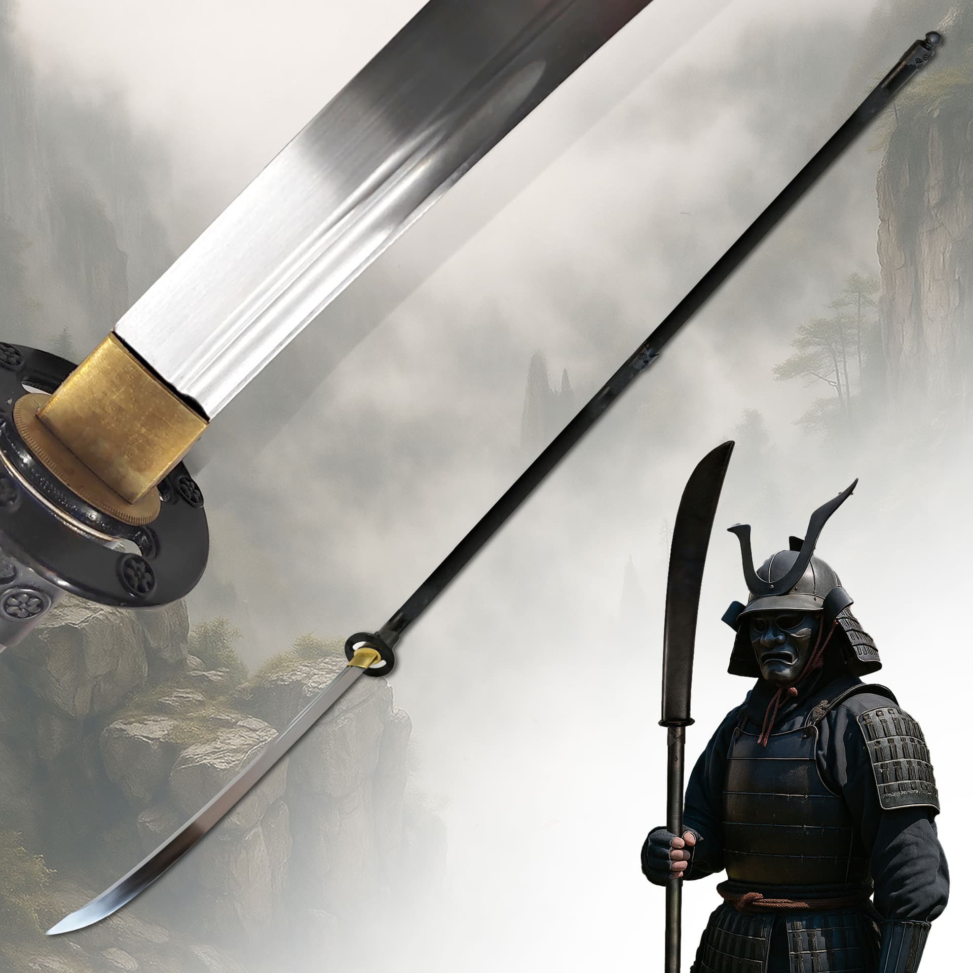 Handgeschmiedetes Naginata – Die legendäre Waffe der Sohei (Kampfmönche)