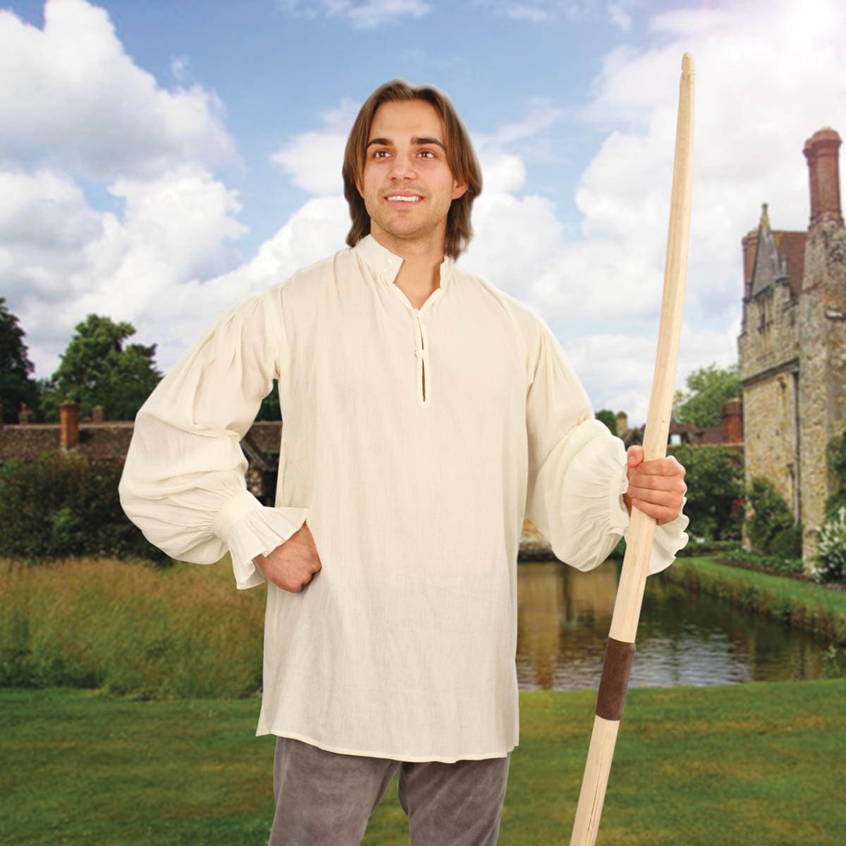 Festival Shirt, Natur, Größe S