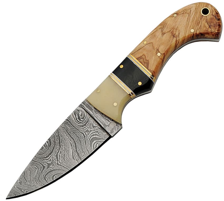 Häutemesser Damaszenerstahl