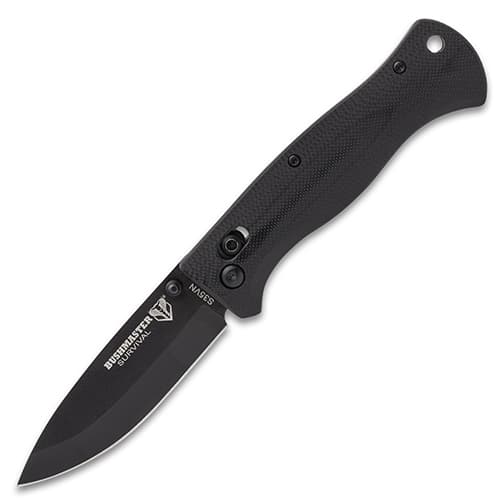 Bushmaster Explorer Schwarz G10 Taschenmesser