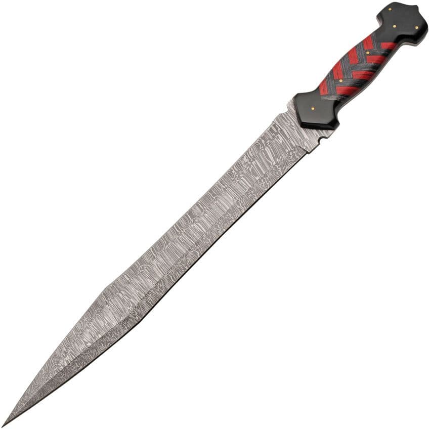 Braided Red Kurzschwert