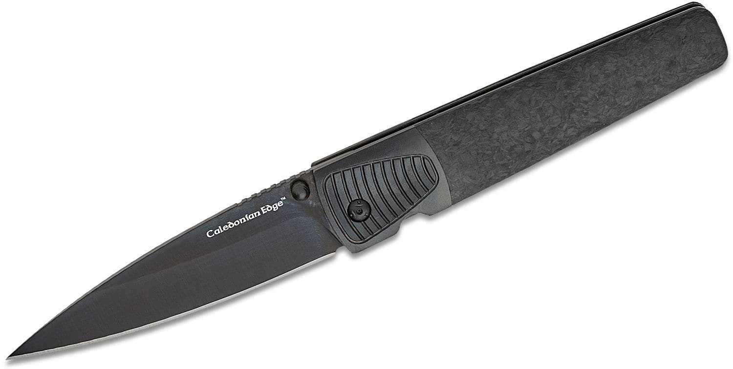 Caledonian, Geschmiedeter Griff aus Kohlefaser