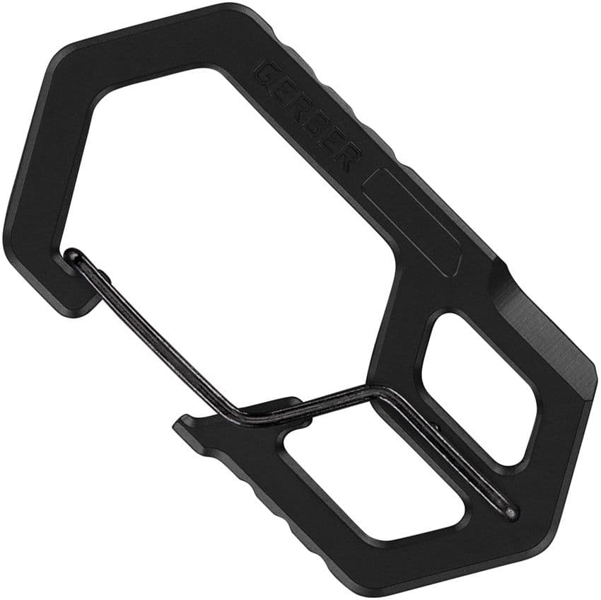 Karabiner Schlüsselanhänger Werkzeug Schwarz