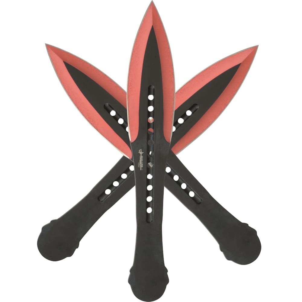 Wurfmesser red tip 3. tlg.