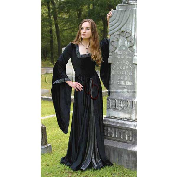 Black Countess Kleid, Größe L