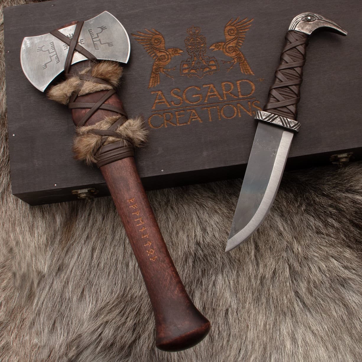 Asgard Creations Axt und Messer Box Set