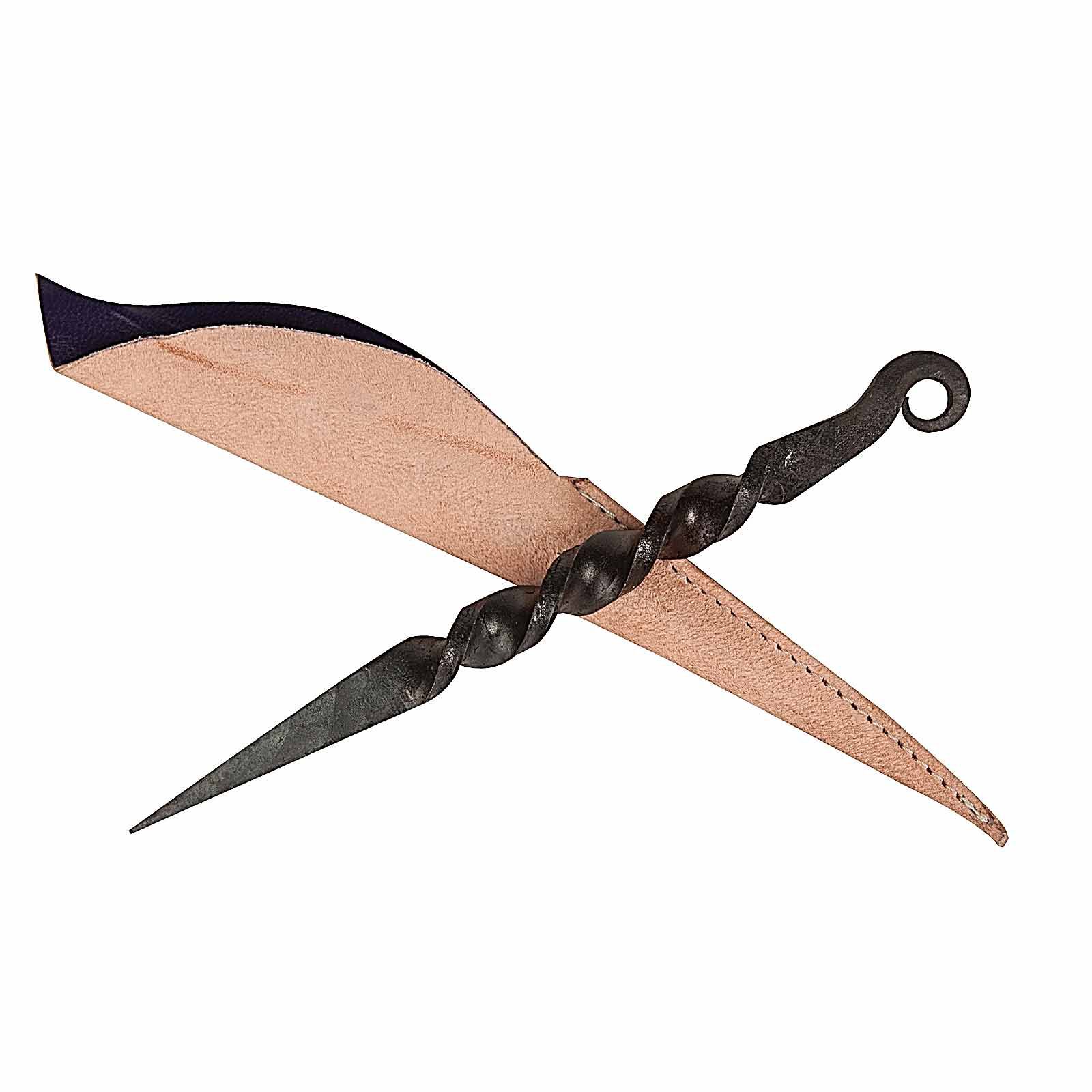 Miederdolch aus gedrehtem Eisen