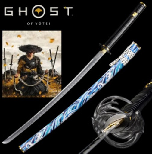 Ghost of Y?tei: Handgeschmiedetes Katana mit Scheide