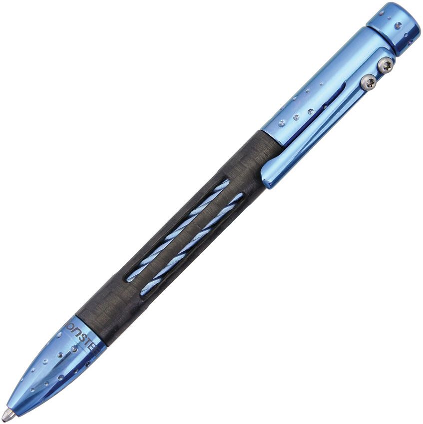 Nyala Stift aus Titan und Kohlefaser, Blauglanz