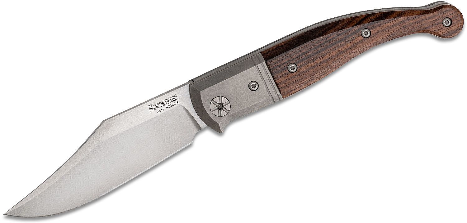 Gitano GT01 ST, Niolox Clip Point-Klinge, Santos-Holzgriff