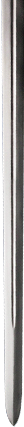 Gebürstete Klinge (700629)