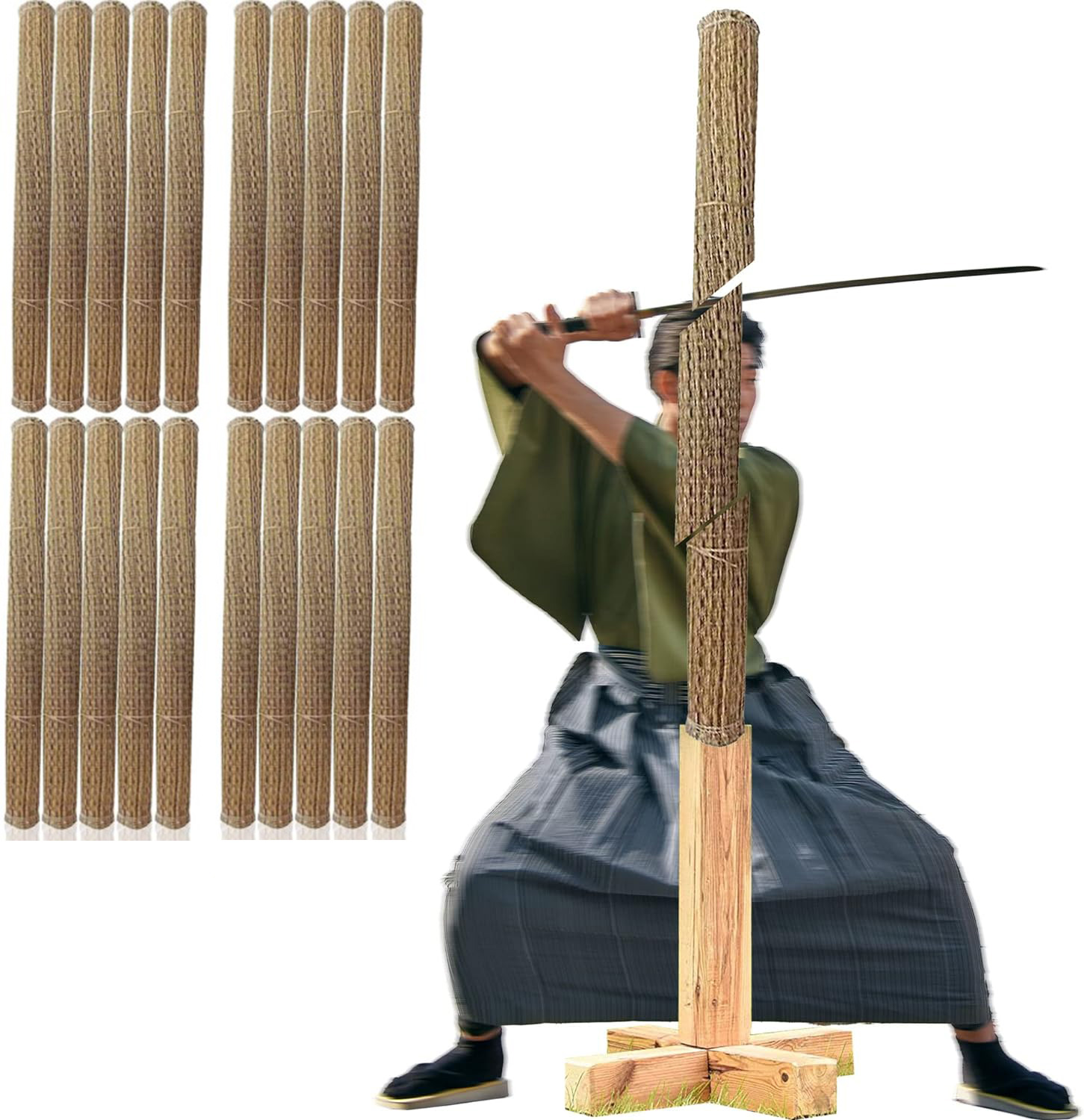 Tatami Omote - 20 Stück - einfache Qualität