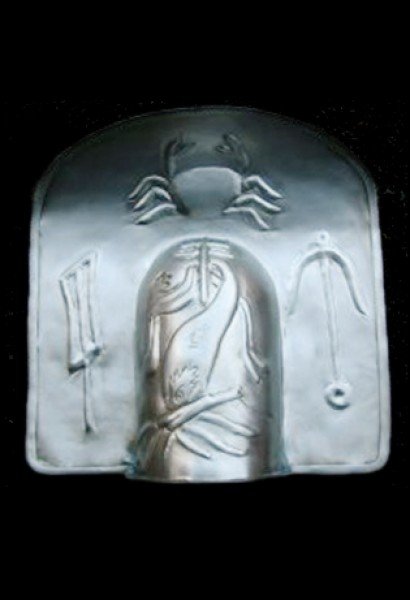 Schulterschild - Galerus, Zinn