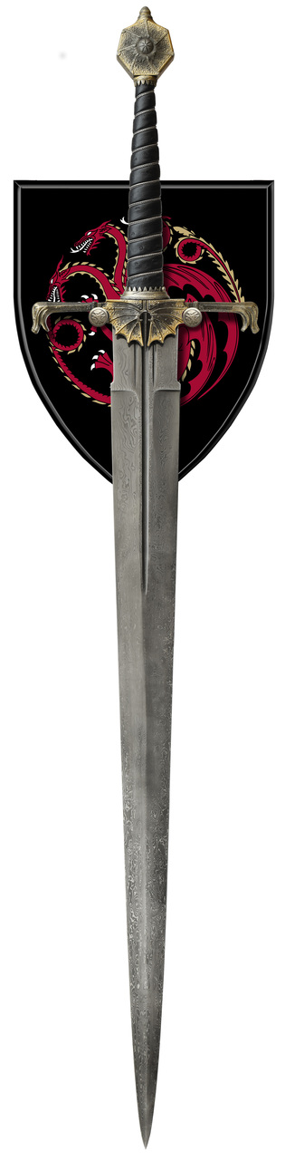 House of the Dragon - Blackfyre Schwert - Damast Edition