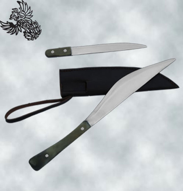 Mittelalterliches Essmesserset