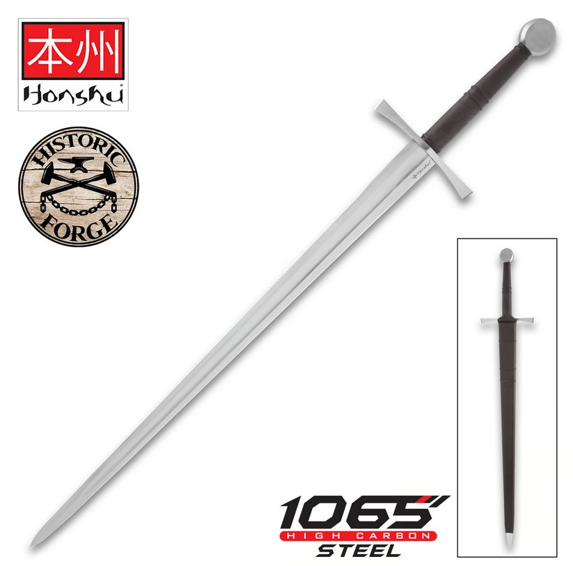 Honshu Historic Forge Bastardschwert aus dem 15. Jahrhundert