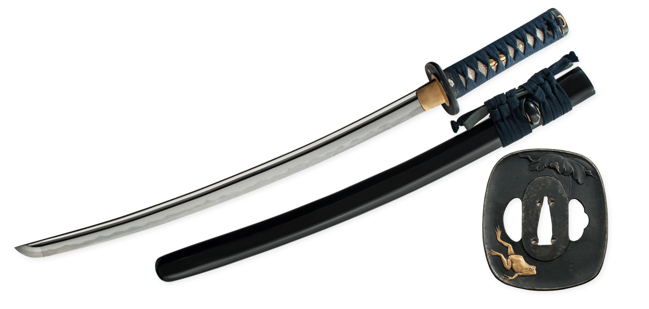 Kaeru (Frosch) Wakizashi