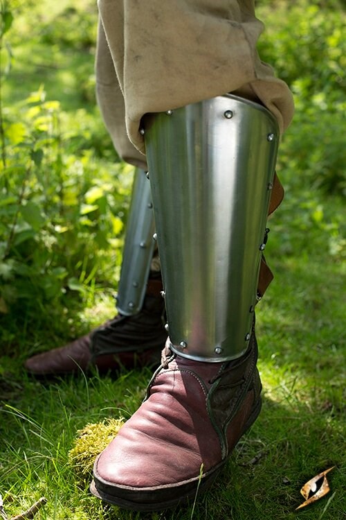 Beinschienen Warrior, Größe L