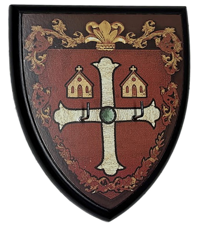 Schwertplakette - Dreieck - Holz