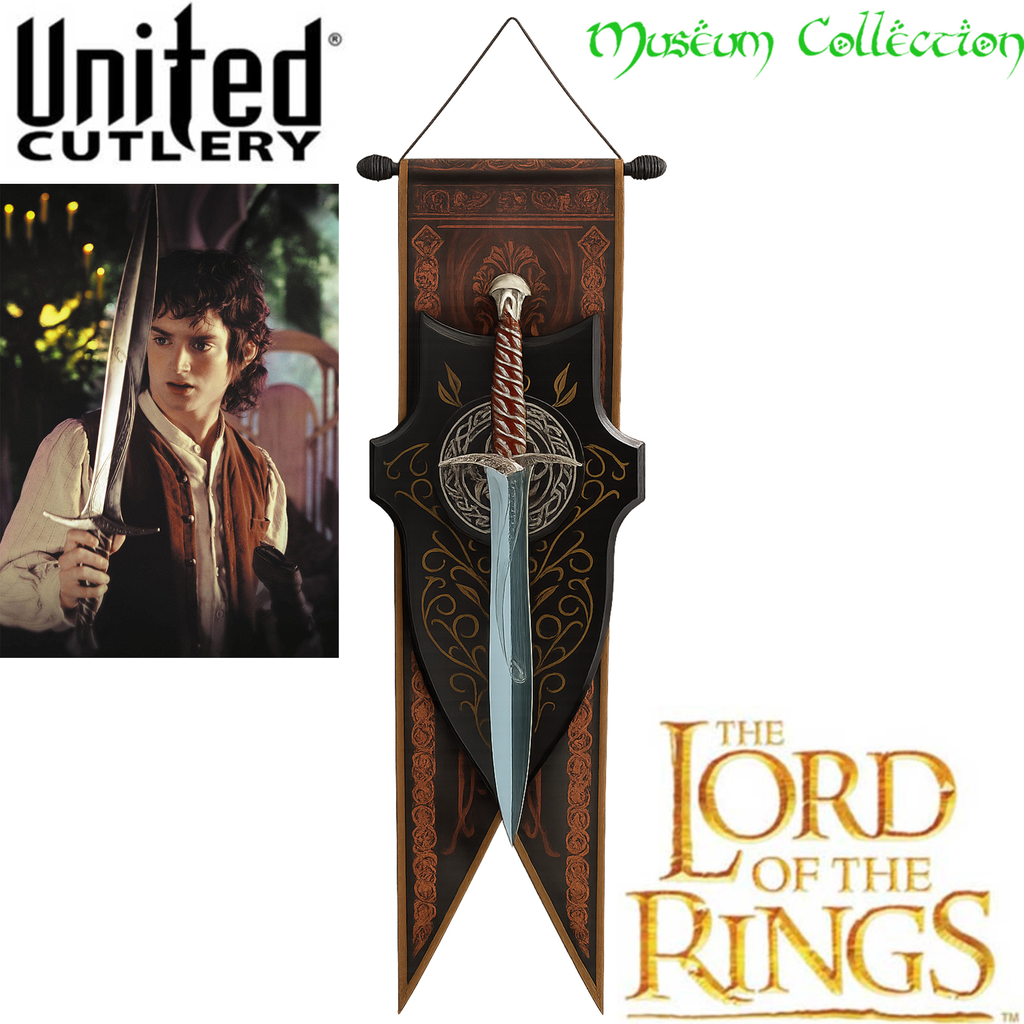 Der Herr der Ringe - Stich Schwert (Blaue Klinge) – Museum Collection