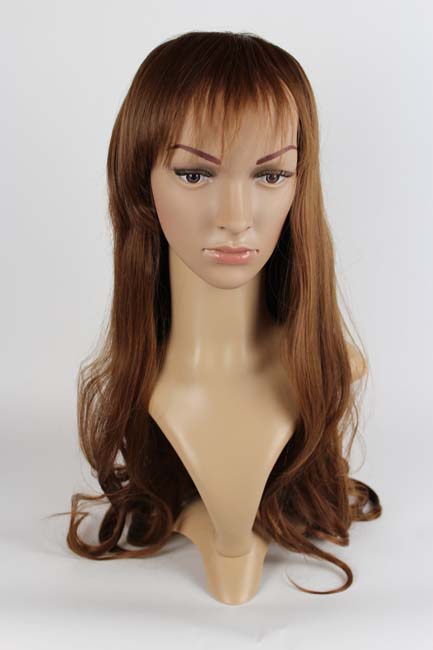 Standard Perücke – braun – lang