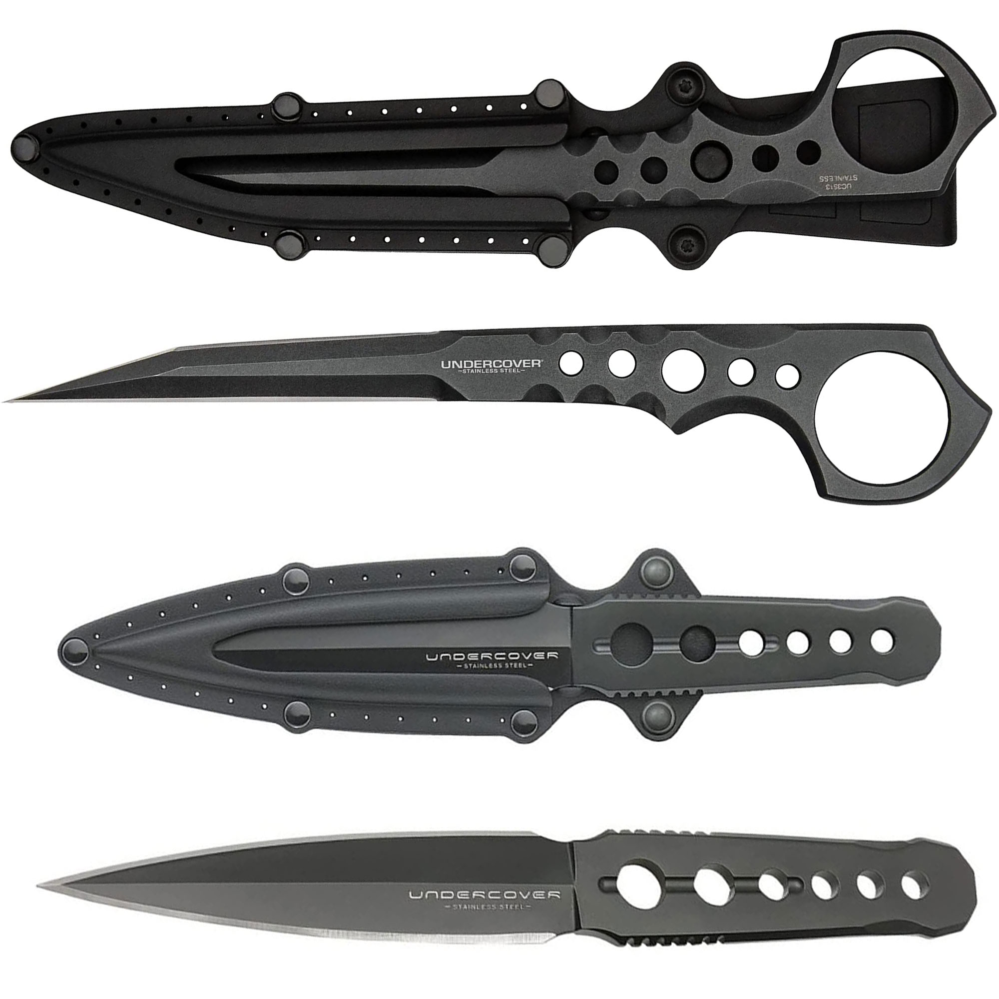 Undercover CIA Stinger-Messer I + II Bundle