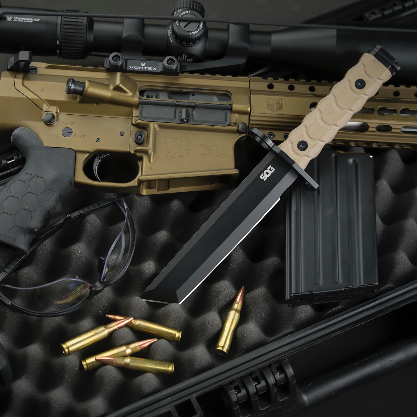 BAR15T Tanto Bayonet - FDE