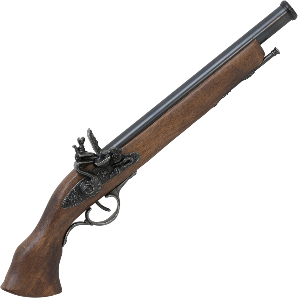 Deko-Pistole mit Holzgriff