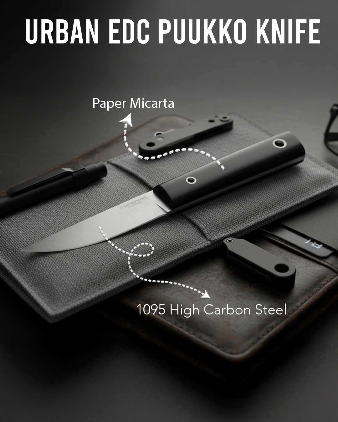 Urban EDC Puukko Messer