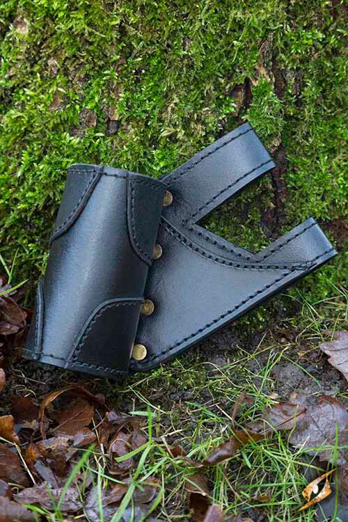 King Schwerthalterung linksseitig schwarz