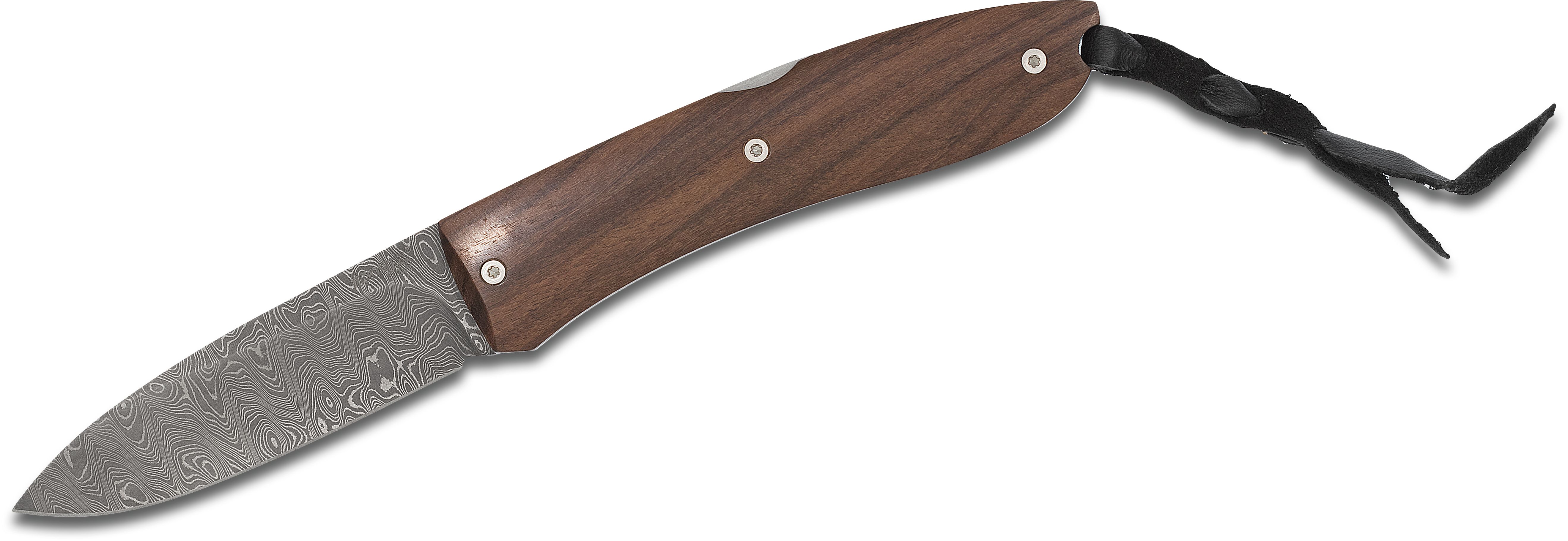 Opera, Klinge aus Damaszenerstahl, Griff aus Santosholz