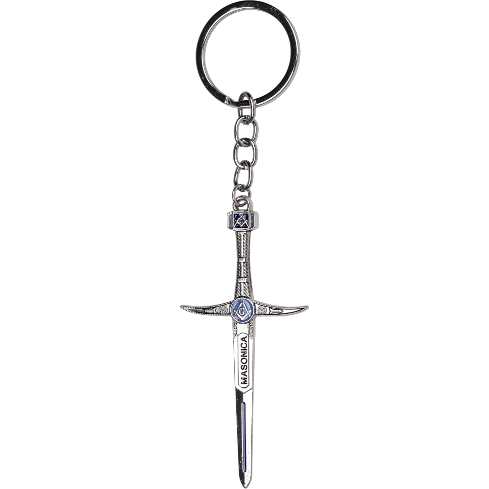 Schlüsselanhänger Freimaurer Schwert