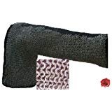 Mittelalter Ketten-Armschutz -9mm Flachringe mit Rundnieten voll vernietet