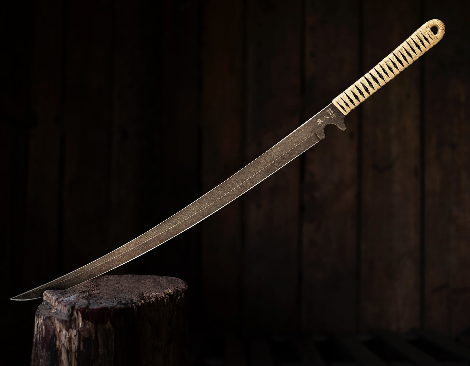 Black Ronin Combat Wakizashi mit Scheide