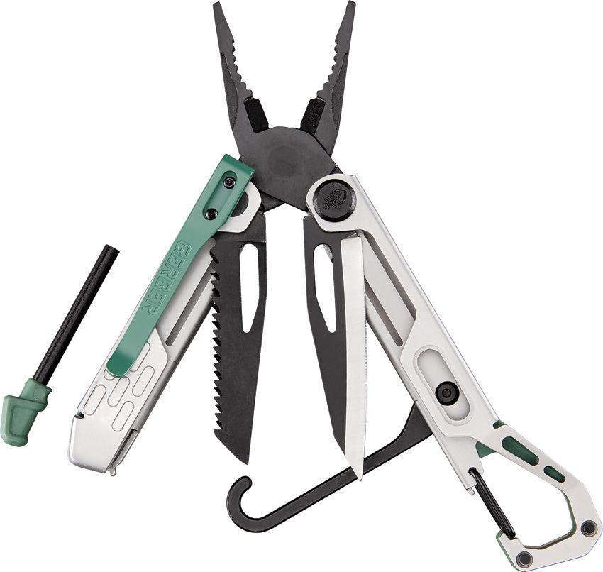 Stakeout Spark Multifunktionszange, Baltic Haze Edelstahlgriff