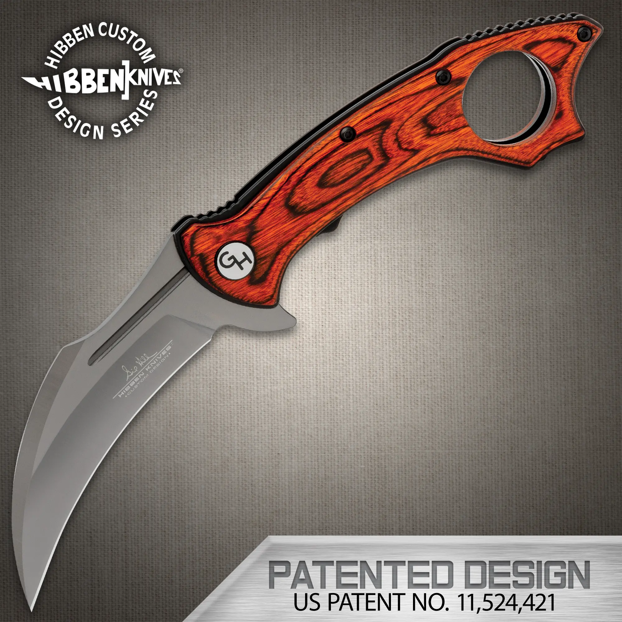 Hibben Warbird Folding Karambit