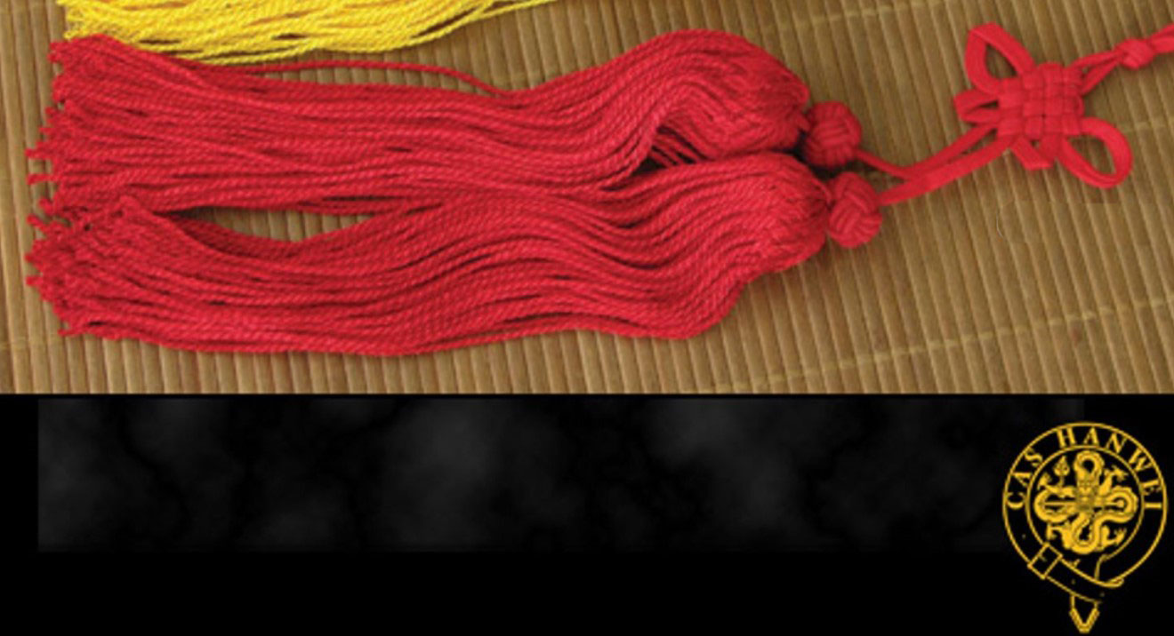 Rotes Tai Chi Band klein