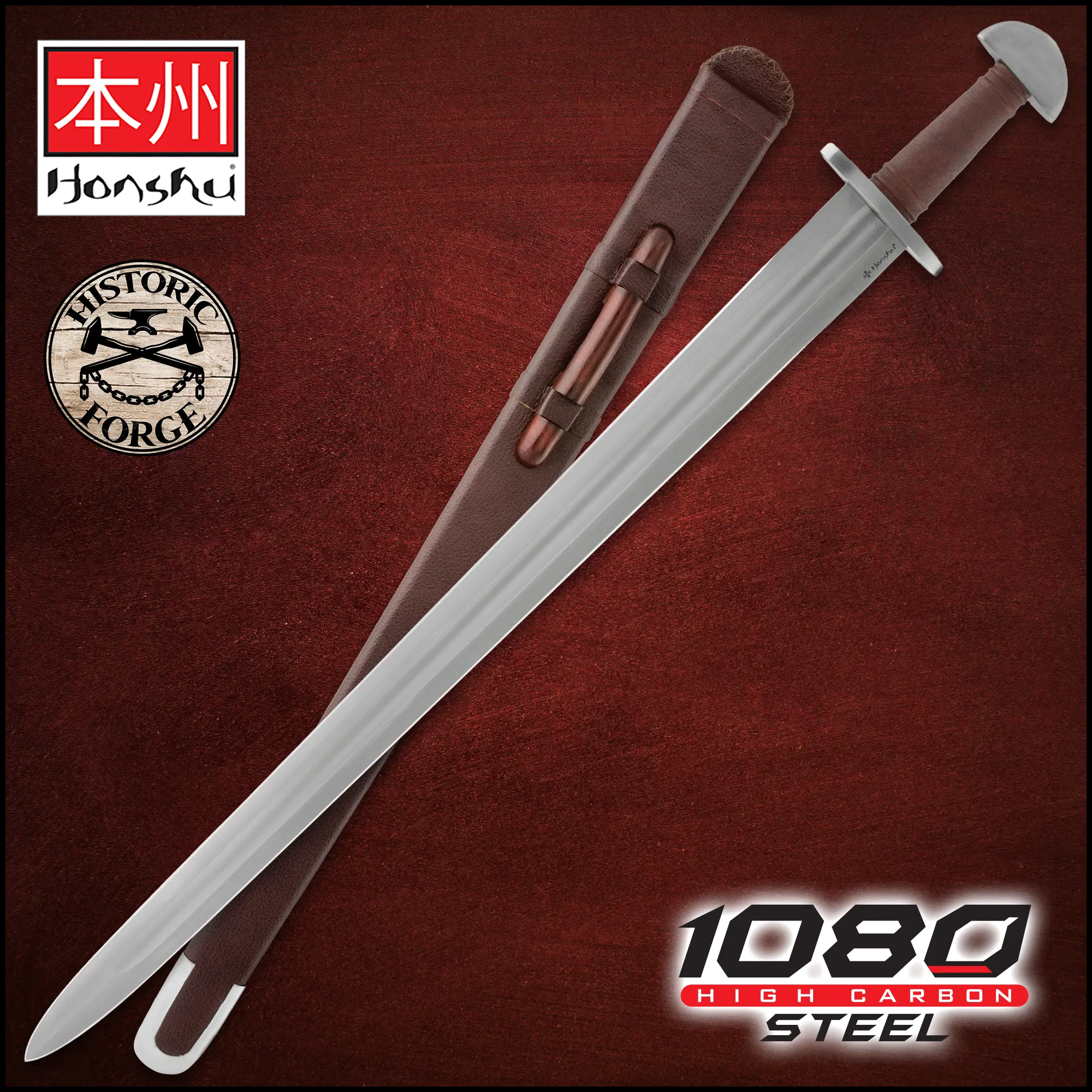 Honshu Historic Forge Type N Wikingerschwert
