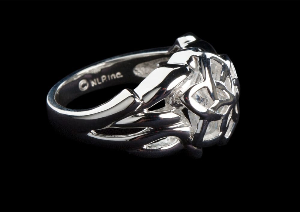 Herr der Ringe Nenya Galadriel's Ring (Sterling Silber) Größe 9.75